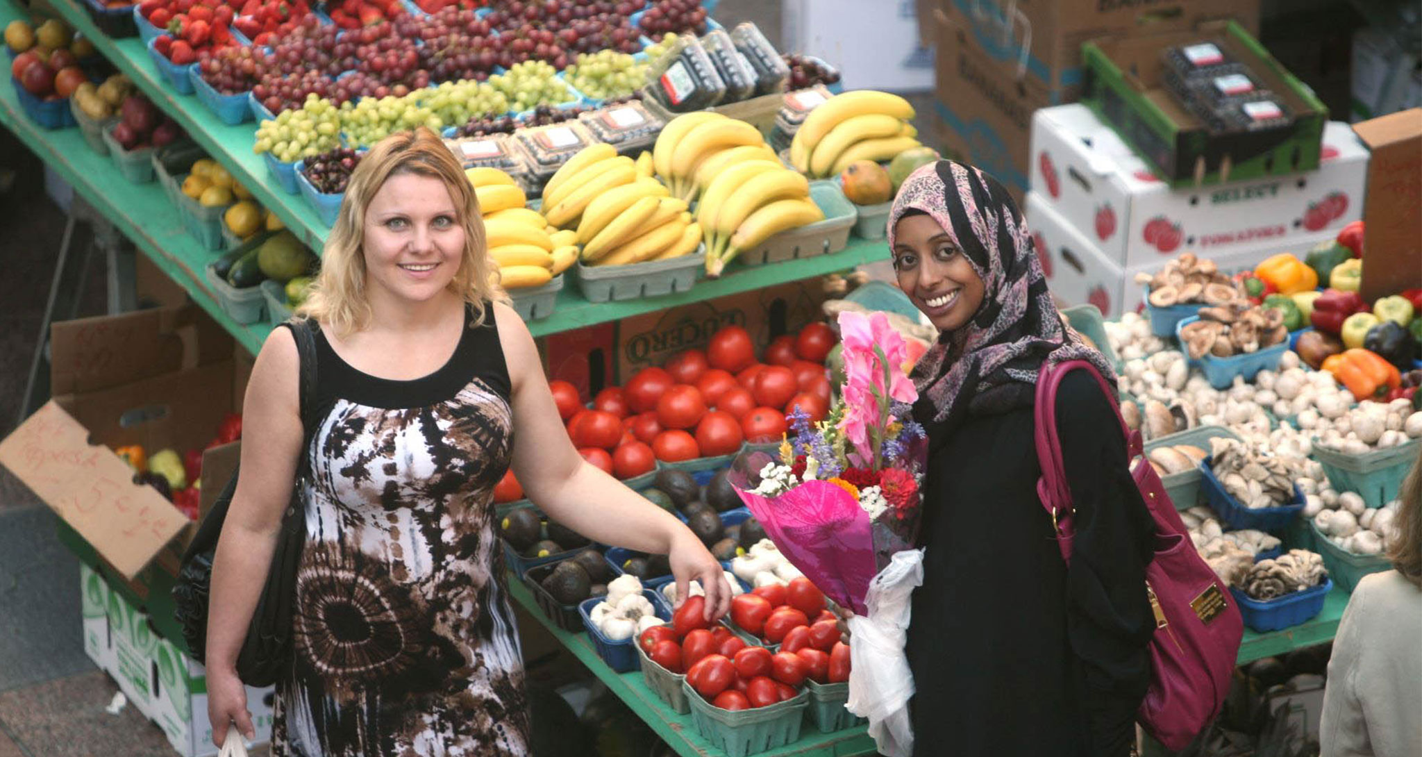 Girls farmers market