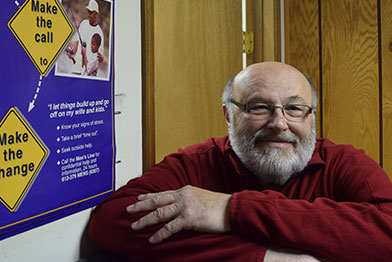 John Hesch, anger management instructor at TCMC