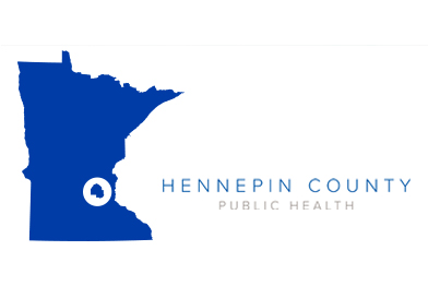 Hennepin County shown within image of Minnesota