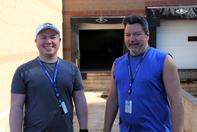 Logisticians at work