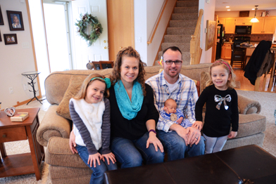 Family that had home tested and mitigated for radon