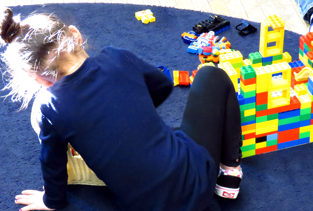 Child playing at Baby Space