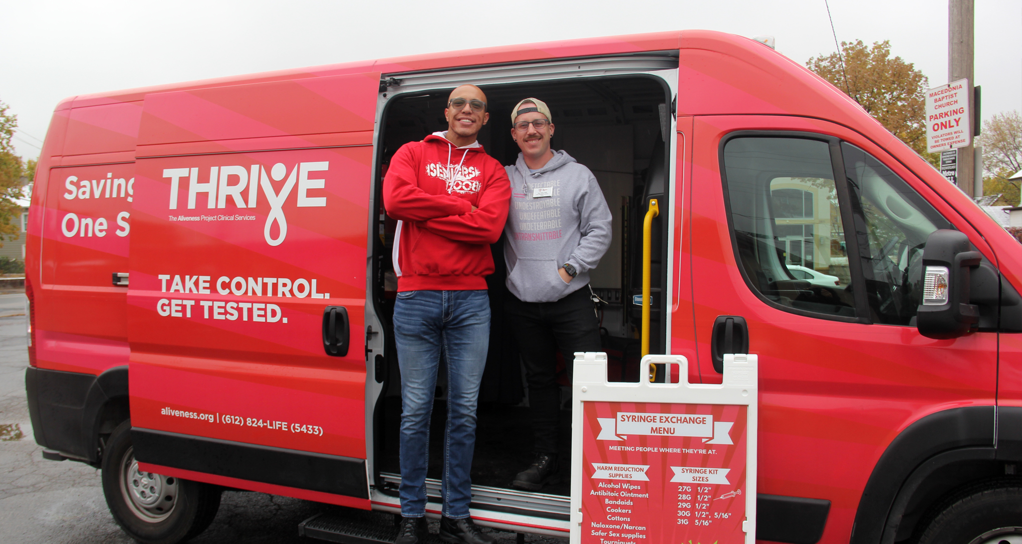 Aliveness Project outreach staff